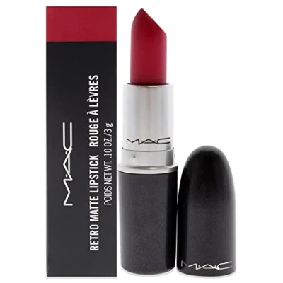 Image of M.A.C Retro Matte Lipstick Shade: All Fired Up (Bright fuschia matte)