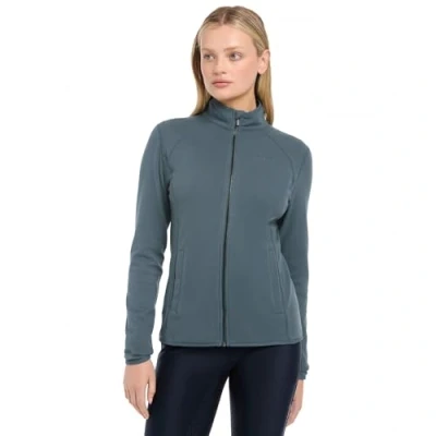 Image of LeMieux Faye Zip Through Womens Fleece Jacket Petrol 16