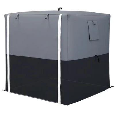 Image of Outsunny 2x2m Pop Up Gazebo1 Person Easy Instant Party Tent with Carry Bag Black