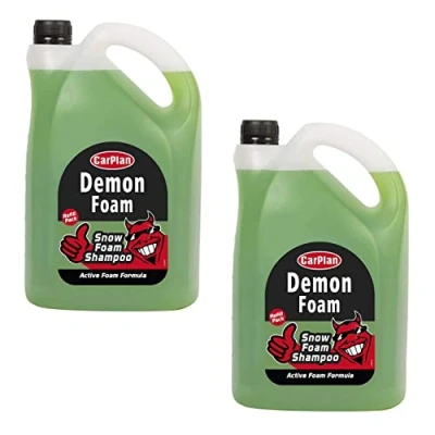 Image of CarPlan Demon Snow Foam Shampoo, Refill, 5 Litre (Pack of 2)