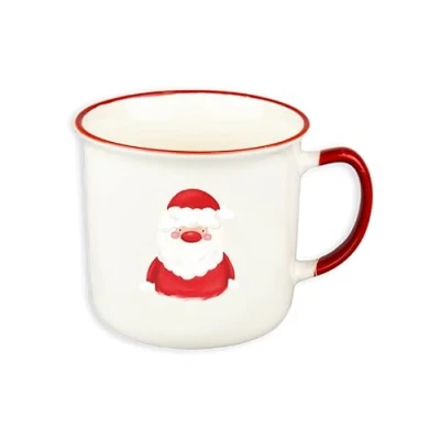 Image of Inevitable Christmas Mug Set, 300ml Stoneware, 3 Designs to Choose from: Santa, Tree, and Gingerbread (Santa)