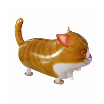 Image of Party Balloons Cat Jungle Walking Pet Balloon Animal Airwalker Zoo Farm Foil Helium Kids Fun Birthday
