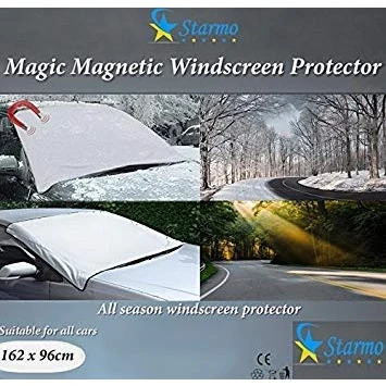 Image of Starmo Windscreen Cover Magnetic Car Windshield Protect from Sun, Ice, Frost &amp; Snow All Weather Shield Screen