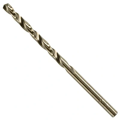Image of BOSCH CO2137B 1 Piece 5/32 In. x 3 1/8 Cobalt M42 Metal Drill Bit with Three Flat Shank for Drilling Applications in Stainless Steel, Cast Iron, Titanium, Light Gauge Metal, Aluminum