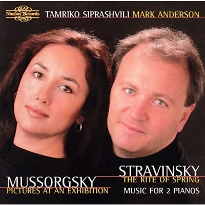 Image of Modest Mussorgsky, Igor Stravinsky: Music for Two Pianos