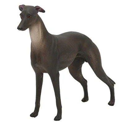 Image of Zerodis Animal Toys, Plastic Simulation Animals Figures Greyhound Dog Shape Model Toys Wild Doll Early Education Solid Toy Gift for Kids