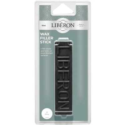 Image of Libéron Wax Filler Stick Ebony 50ml