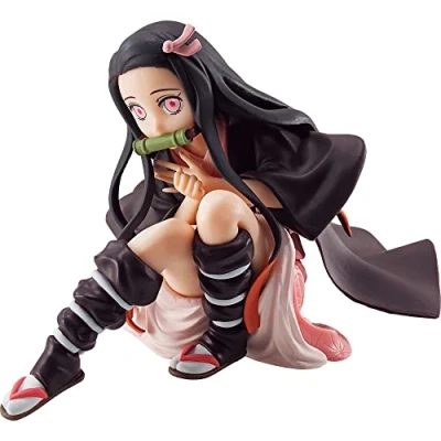 Image of Banpresto BP60201 Ichibansho Kamado Demon Slayer Nezuko Figure, 10 cm, Multicoloured