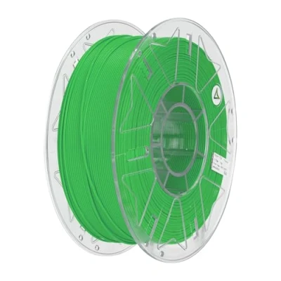 Image of Creality PLA Filament 1.75mm for K2 Plus Combo, RFID 3D Printer High Speed 30 600mm/s, 1kg(2.2lbs)/Spool Hyper Support CFS, Fits Most Printers (Green)