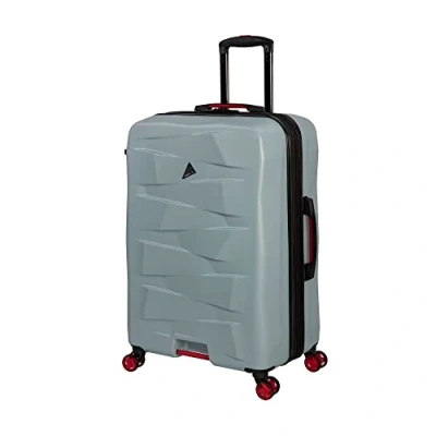Image of it luggage Elevate 28&quot; Hardside Checked 8 Wheel Expandable Spinner, Ice Blue, 28&quot;, Spinner