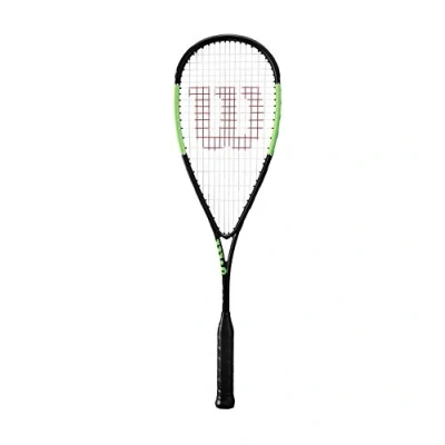 Image of Wilson Blade Squash Racket Countervail, Black/Green, One Size, 1/2 Cover