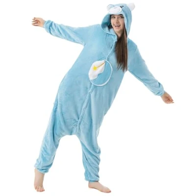 Image of Katara 1744 Care Bears Outfit, Onesie Jumpsuit, Cute Animal Costume, Cosplay Overall, Bedtime Bear 155 165cm (M)