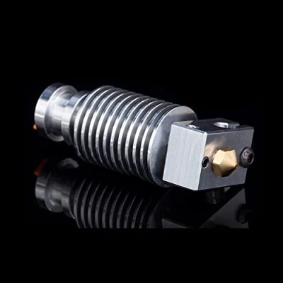 Image of BZ 3D V6 All Metal Hotend,J Head Hotend,V6 Heater Block,Brass Nozzle 0.4,Titanium Alloy Heatbreak,HeatSink for Hotend,Prusa i3 MK3S MK3 MK2 MK2S Printer Hotend.