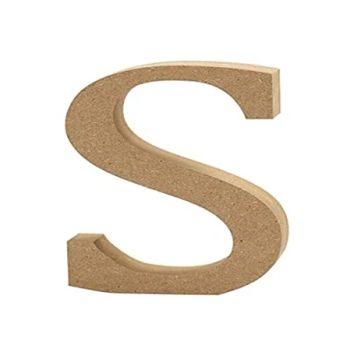 Image of Creativ 56328 Wooden Letter, S, One size