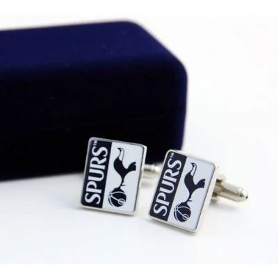 Image of Tottenham Hotspur FC Official Product 1 Pair Cufflinks Crested Boxed New
