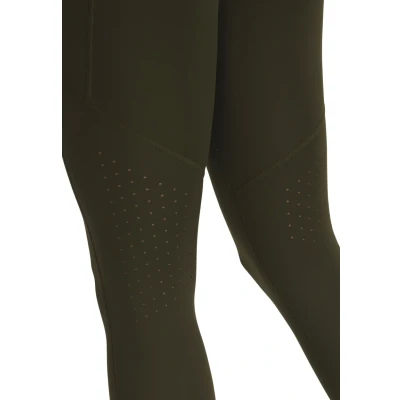Image of Under Armour Women&#039;s Launch Tights, Super Light and Fast Drying Gym Tights with Superior Coverage, Leggings Side Pocket,Expedition Green / Reflective,XS