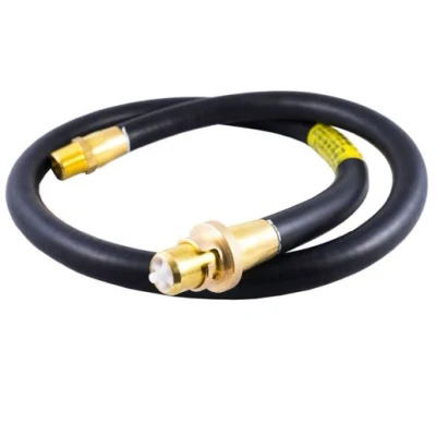 Image of Gas Cooker 4&#039; Hose (Natural Gas) Flexible 1/2&quot; Bayonet (Old Type)