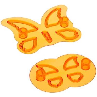 Image of PME 106M003 JEM Butterfly Cutters, Set of 2, White, 17 x 1 22 cm