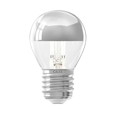 Image of Calex LED Crown Silver Golf Ball 2700K 3.5W (25W eq.) 240V ES Dimmable