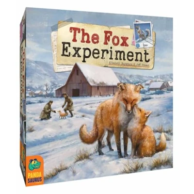 Image of Pandasaurus The Fox Experiment Board Game Ages 10+ 1 4 Players 60 Minutes Playing Time