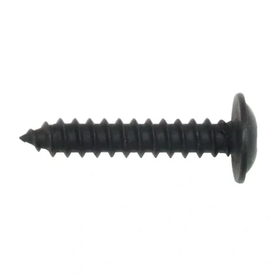 Image of 25x 6X5/8 (3.5X16) Pozi Flange Head Self Taps AB Black