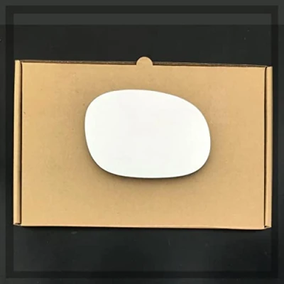 Image of Fits Peugeot 206 1998 to 2012 Wide Angle Wing Mirror Glass RIGHT HAND ( UK Driver Side )