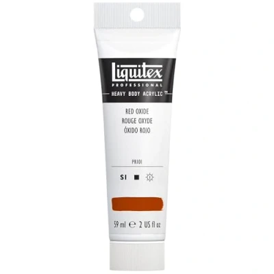 Image of Liquitex Heavy Body Acrylic Paint 59ml Tube Red Oxide Series 1