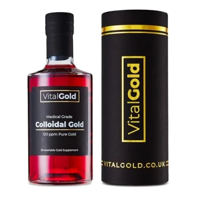 Image of Colloidal Gold 120 PPM 500ml Ultra Strength Supplement
