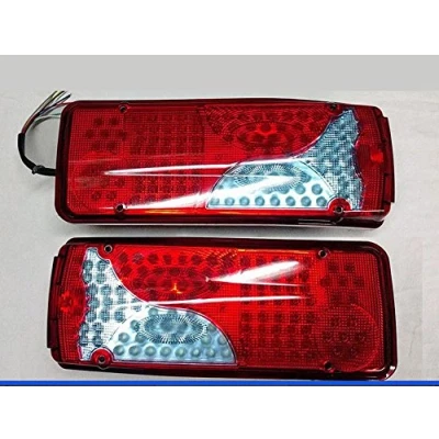 Image of VNVIS 2x 12V LED rear recovery tail lights lamps truck trailer chassis caravan motorhome bus