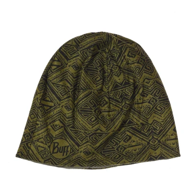 Image of Buff Unisex Fleece lined hat 120600 Green One Size