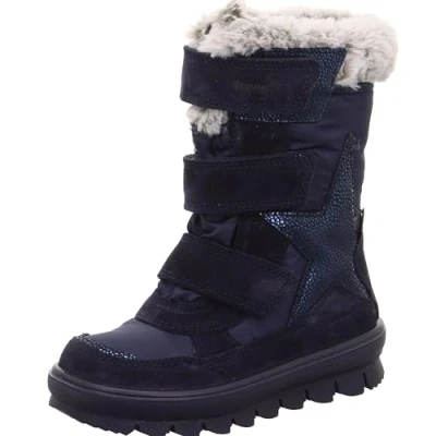 Image of Superfit Flavia Winter boots for kids, Size: 9.5K, Blau Leather and textile