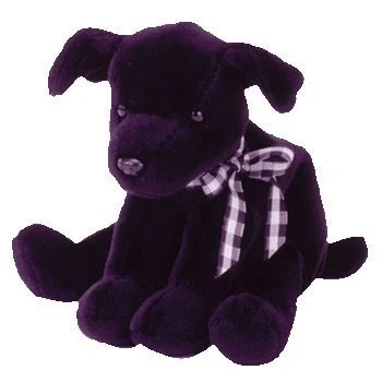 Image of Ty Luke the Black Labrador Beanie Baby by