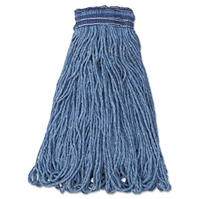 Image of Rubbermaid Commercial Universal Headband Blend Mop, Blue, FG23800BL00
