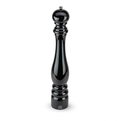 Image of PEUGEOT Paris 50 cm Pepper Mill Classic Grind System Made with PEFC Certified Wood Lifetime Guaranteed Mechanism in France Black Lacquered Colour