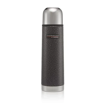Image of THERMOcafè by THERMOS Stainless Steel Flask, Hammertone Grey, 500 ml