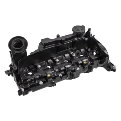 Image of 11127823180, 11128576293, 11128589943 Rocker Cover FEBI BILSTEIN 177140 with seal MINI: Hatchback, Countryman, Clubman