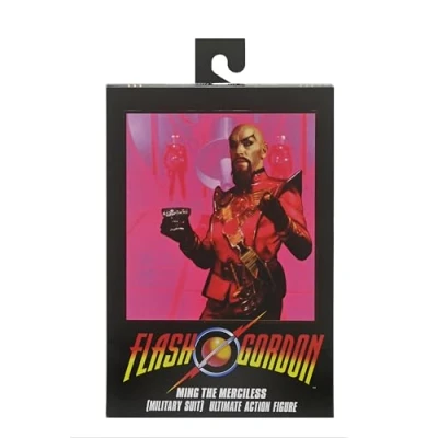 Image of Flash Gordon (1980) figurine Ultimate Ming (Red Military Outfit) 18 cm