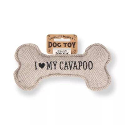 Image of History &amp; Heraldry Squeaky Dog Toy (I my Cavapoo)