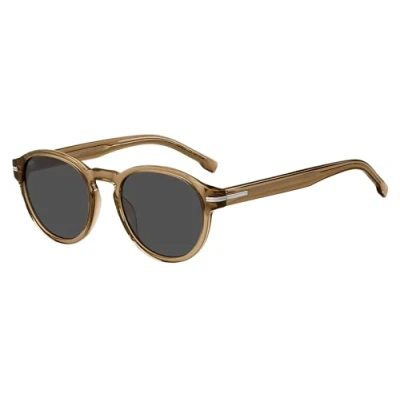 Image of Sunglasses Hugo Boss 1506/s col. 10a/ir Man Round Beige