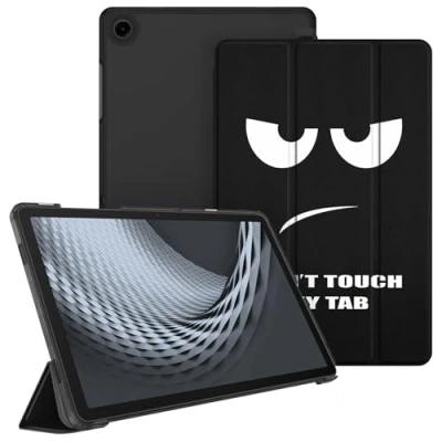 Image of FINTIE SlimShell Case for Samsung Galaxy Tab A9+ / A9 Plus 11 Inch 2023 Model (SM X210/X216/X218), Lightweight Stand Translucent Frosted Back Cover with Auto Wake/Sleep, Don&#039;t Touch