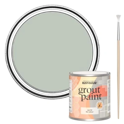 Image of Rust Oleum Green Ultra Durable Grout Paint Chalk 250ml