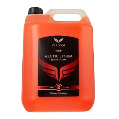 Image of Car Gods Triton Arctic Storm Snow Foam Shampoo, 5 L