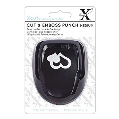 Image of Xcut Embossing Punch, Black, One Size
