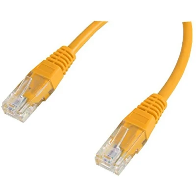 Image of PRO SIGNAL CCAPLEAD 2MYELLOW RJ45 Ethernet Patch Lead with CCA Conductors, 2m Yellow