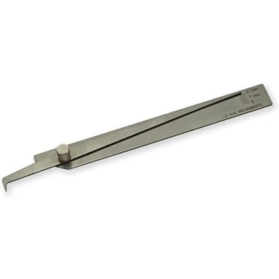Image of RIVERWELD Pit Gauge V WAC Weld Measure Inspection Checks Undercut Crown Height Pits Marks Metric