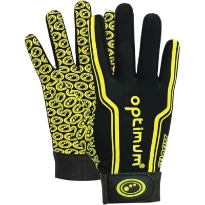 Image of Optimum Thermal Liner Velocity Gloves Cushioned, Breathable, Warm Padded Enhanced Grip for Rugby, Football, Cycling Multi Color Senior &amp; Junior Sizes