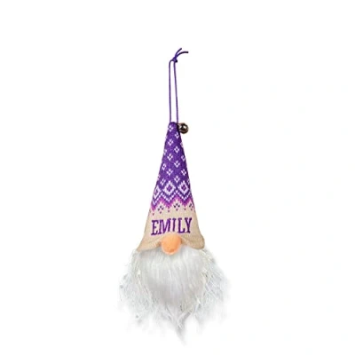 Image of History &amp; Heraldry Light Up Gonk Pre personalised Christmas Hanging Decoration Emily 00269860252