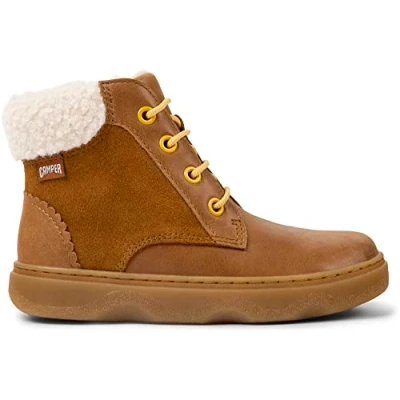 Image of Camper Kiddo Kids K900189 Ankle Boot, Medium Brown, 7.5 UK Child