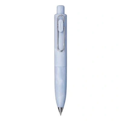 Image of Uni One P Gel Pen 0.38mm Black Ink (Marble Savon)