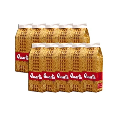 Image of Quarta Stuoia Coffee grinded N.10 Packets, 250g Each. Original Italian Made in Salento Apulia.